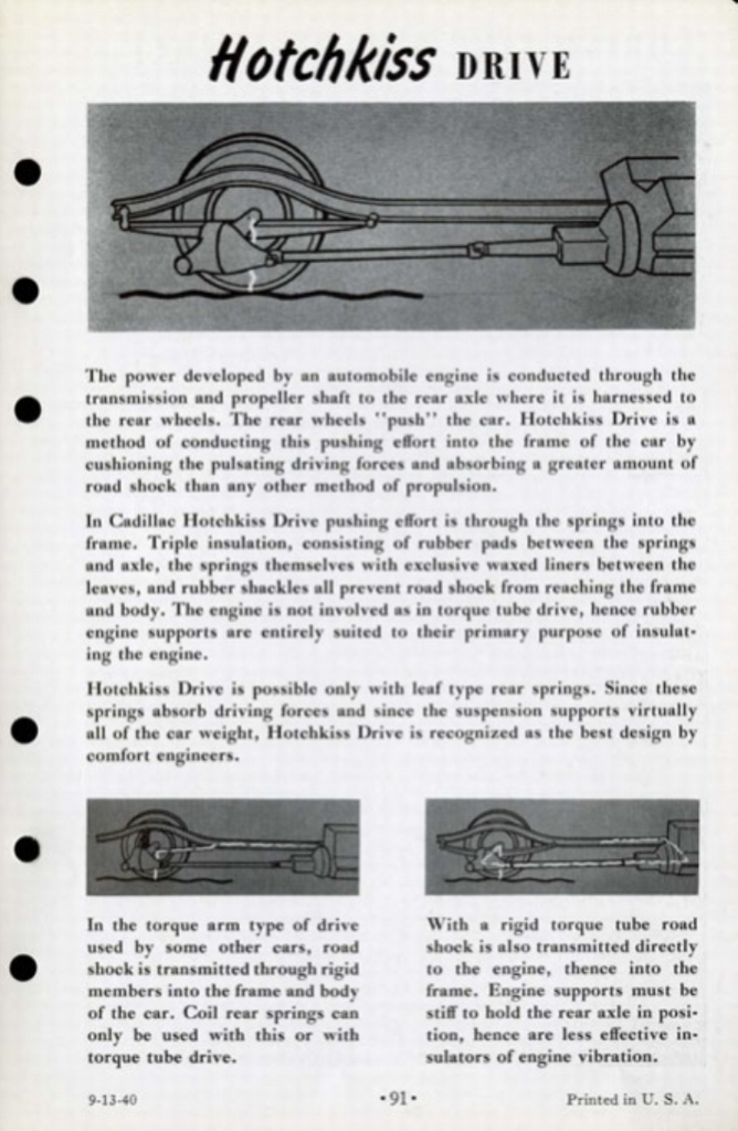 1941 Cadillac Salesmans Data Book Page 100